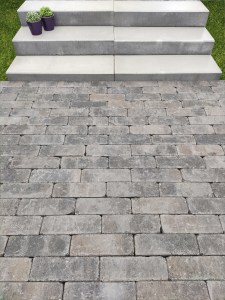 Traptrede met facet 100x35x15 cm Stone Grey A. van Elk BV